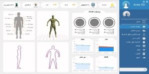 بخش پروفایل اسکنر سه بعدی بدن آنیا