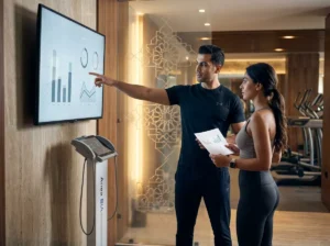 دستگاه آنالیز بدن آنیا در باشگاه
